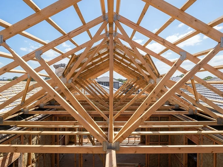 After — Roof Framing