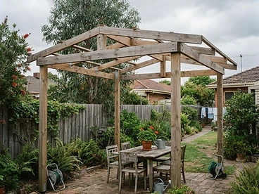 Before — Insulated Patio Roof