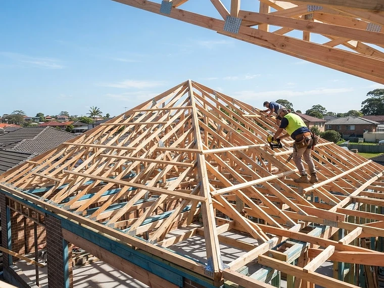 Before — Roof Framing