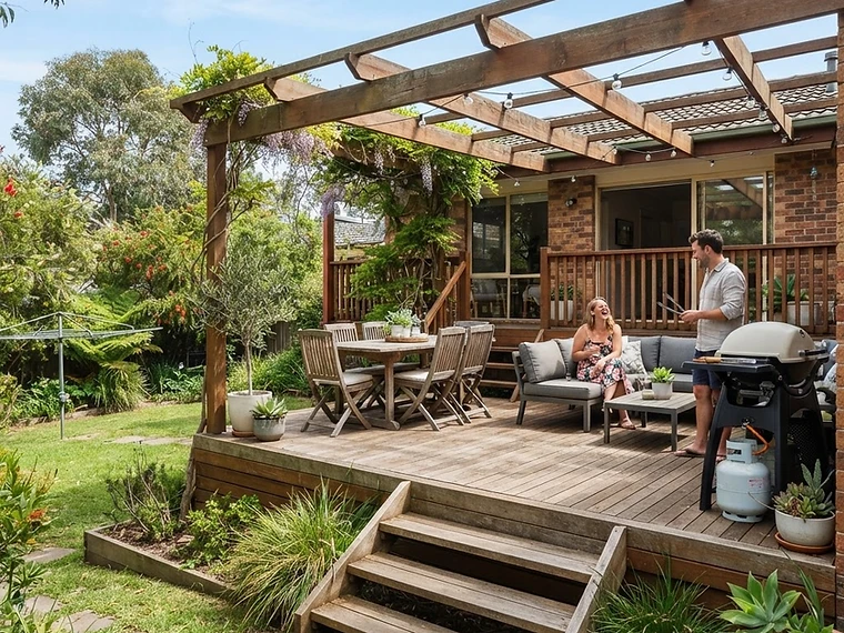 After — Alfresco Deck & Pergola