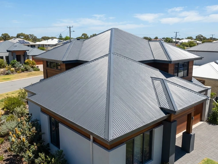 After — Colorbond Re-Roof