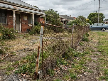 Before — Front Fence & Gate