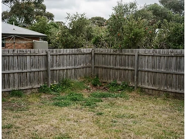 Before — Freestanding Pergola Structure