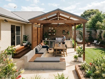 Outdoor Entertaining Area in Baldivis
