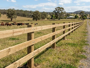 Rural Post & Rail Fencing — photo 1