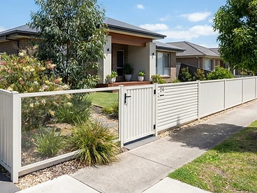 After — Front Fence & Gate