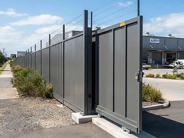 After — Commercial Security Fencing
