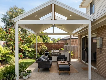After — Gable Patio