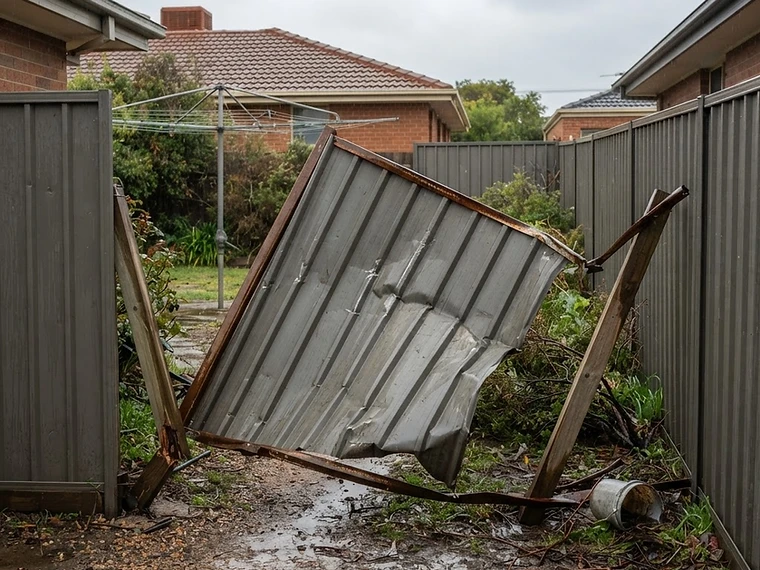 Before — Fencing Repairs