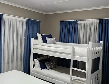 Bunk bed room at Rudman Townhouses