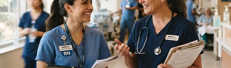 From student nurse to new graduate.
