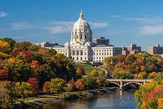 Representative Minnesota scenery for St. Paul