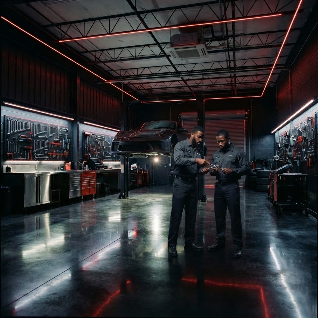 The mobile HQ — our home base