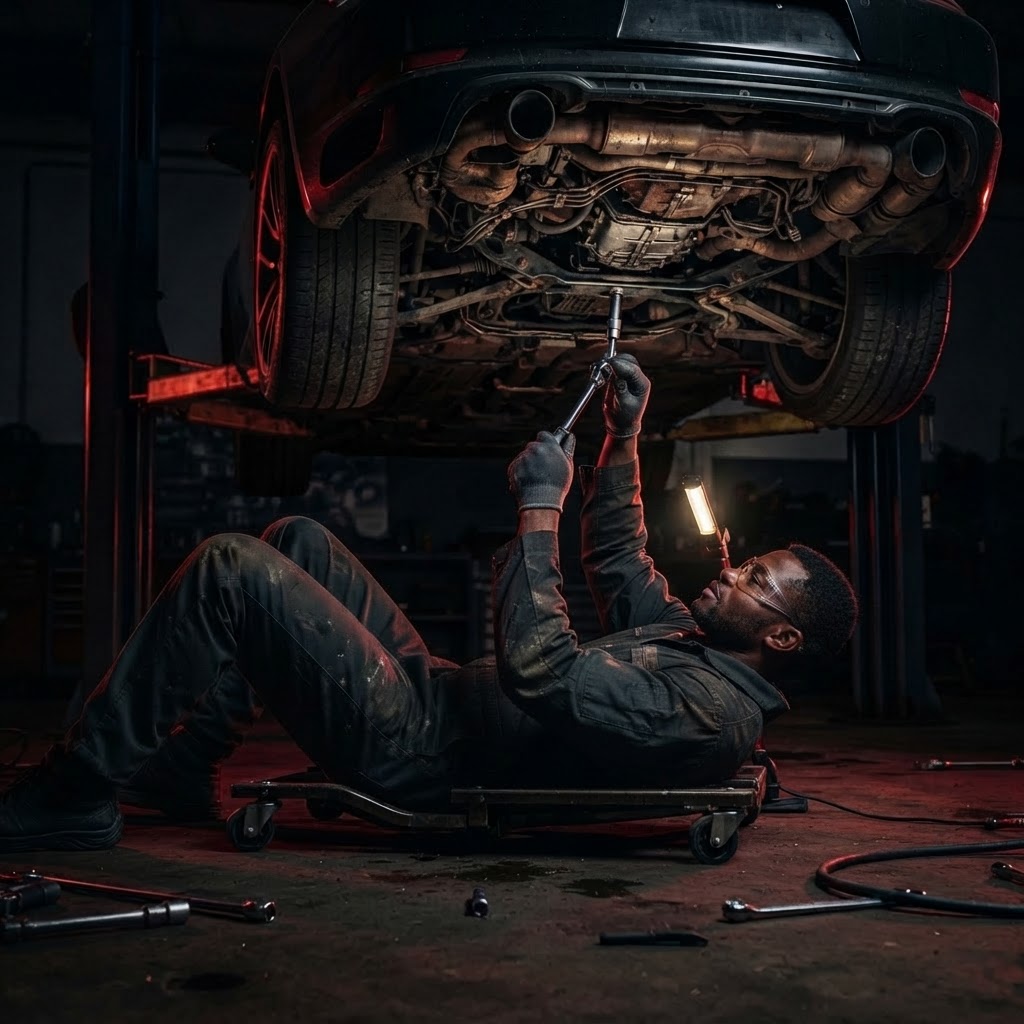 Undercarriage repair on-site