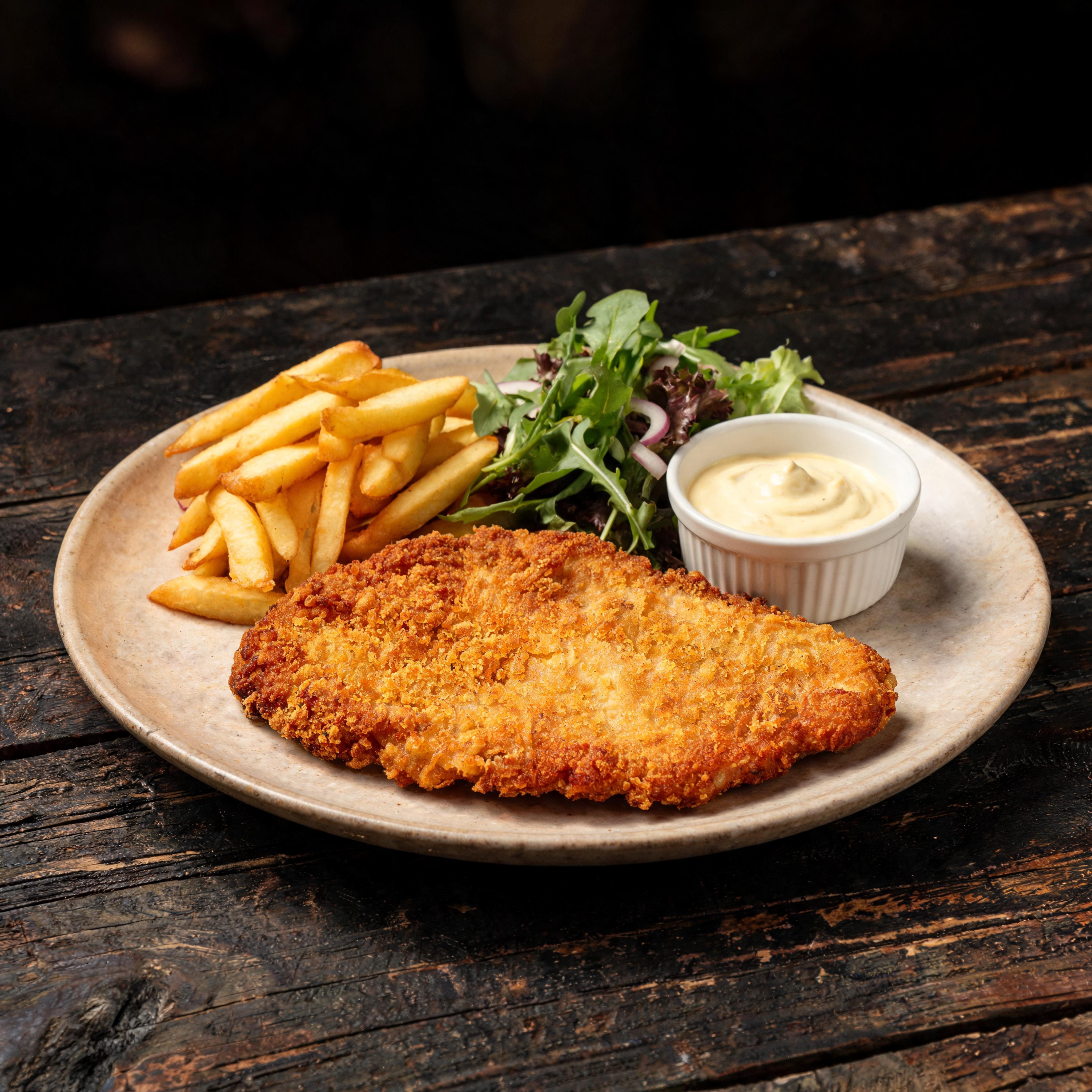 Skinkeschnitzel