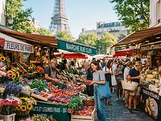 Les marchés du 7e et 15e : le vrai Paris à deux pas de l'hôtel