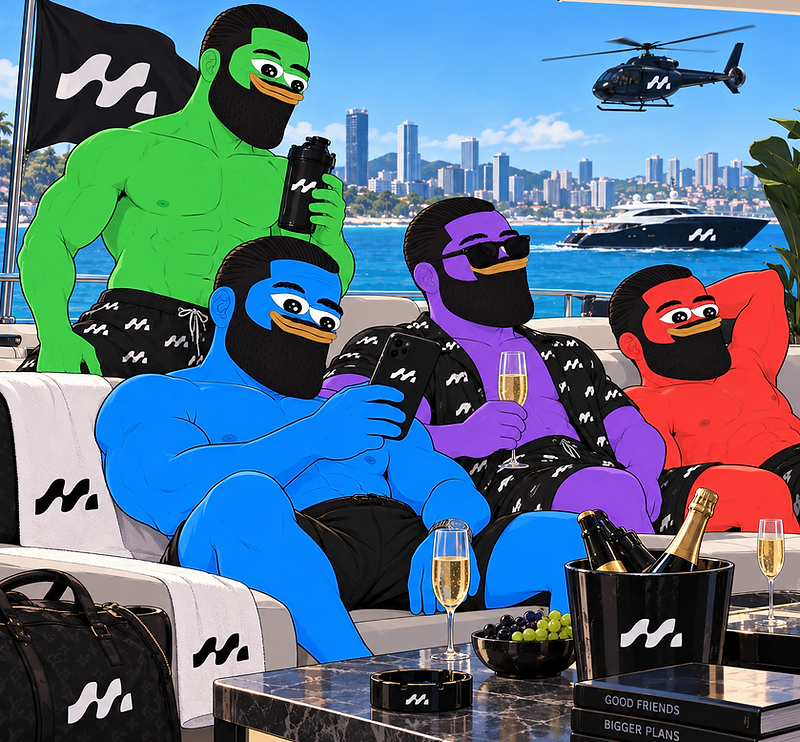 The Mysten Lads at sea