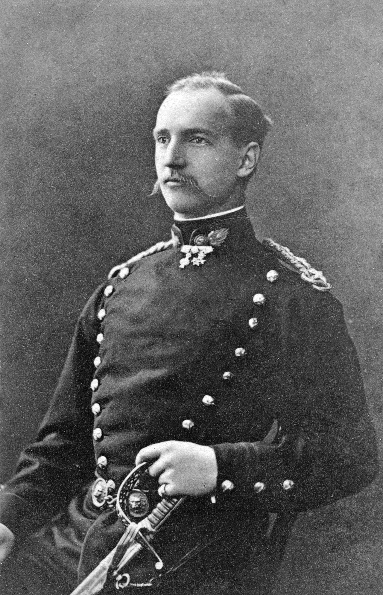 King George I of Greece in Athens, c. 1870