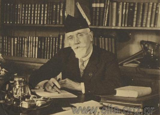 Eleftherios Venizelos at his desk, c. 1930