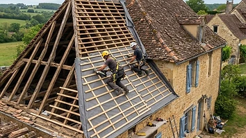 Rénovation de toiture à Tarbes réalisée par Renotoit