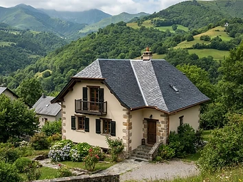 Rénovation complète en ardoises à Lourdes – chantier Renotoit