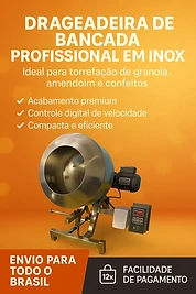 Equipamento industrial em aço inox