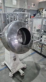 Drageadeira em aço inox em ambiente industrial