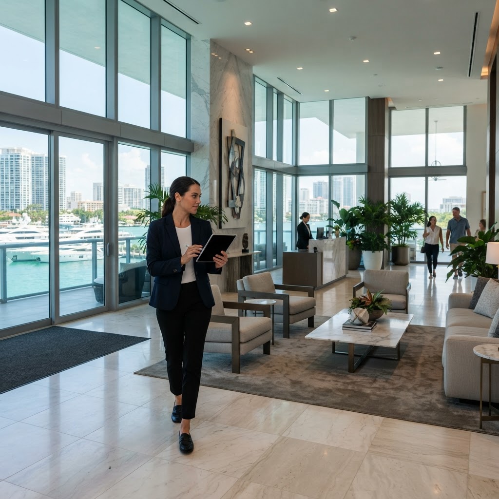 Edificio residencial de lujo para alquiler en Brickell, Miami, Florida