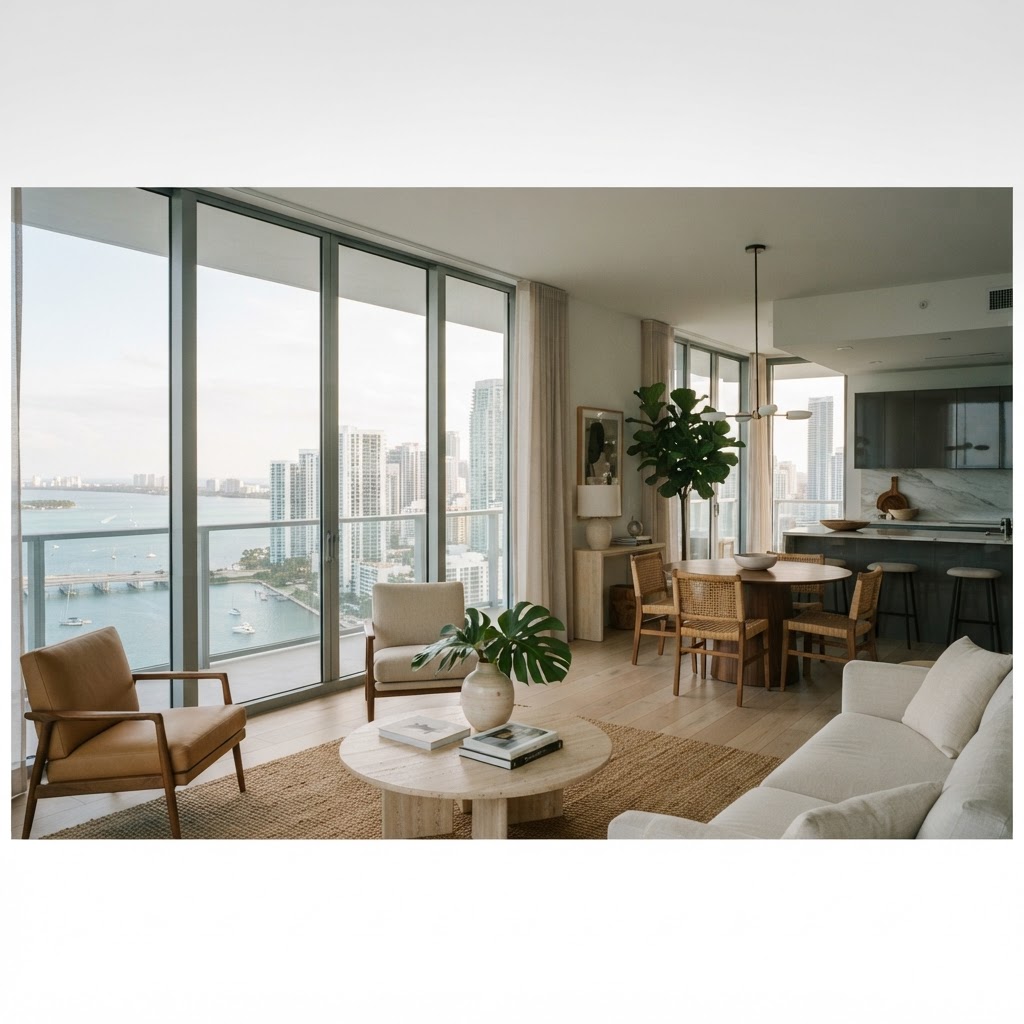 Edificio residencial de lujo para alquiler en Brickell, Miami, Florida