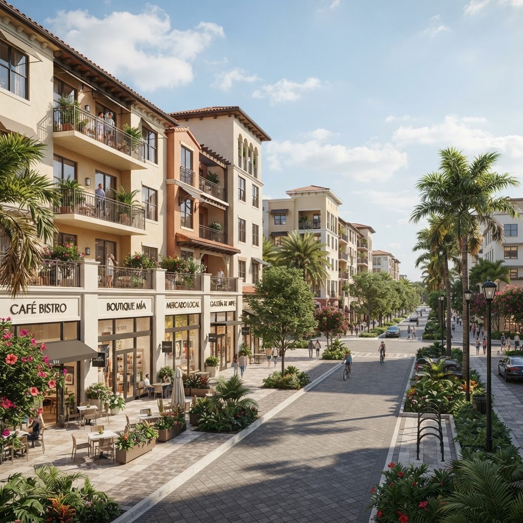 Residencia contemporánea frente al agua en el sur de Florida