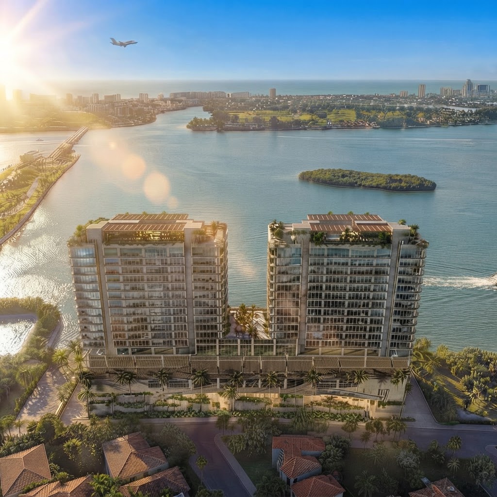 Continuum 12000 North Miami: análisis del condominio wellness frente a la bahía