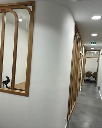 Rénovation complète d’un siège social — après les travaux, vue 1
