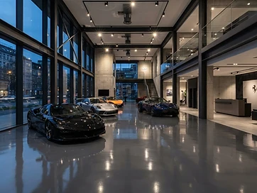 Automotive Showroom Floor