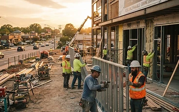 Going Commercial: How a Family Construction Firm Funded Its First Big Retail Buildout