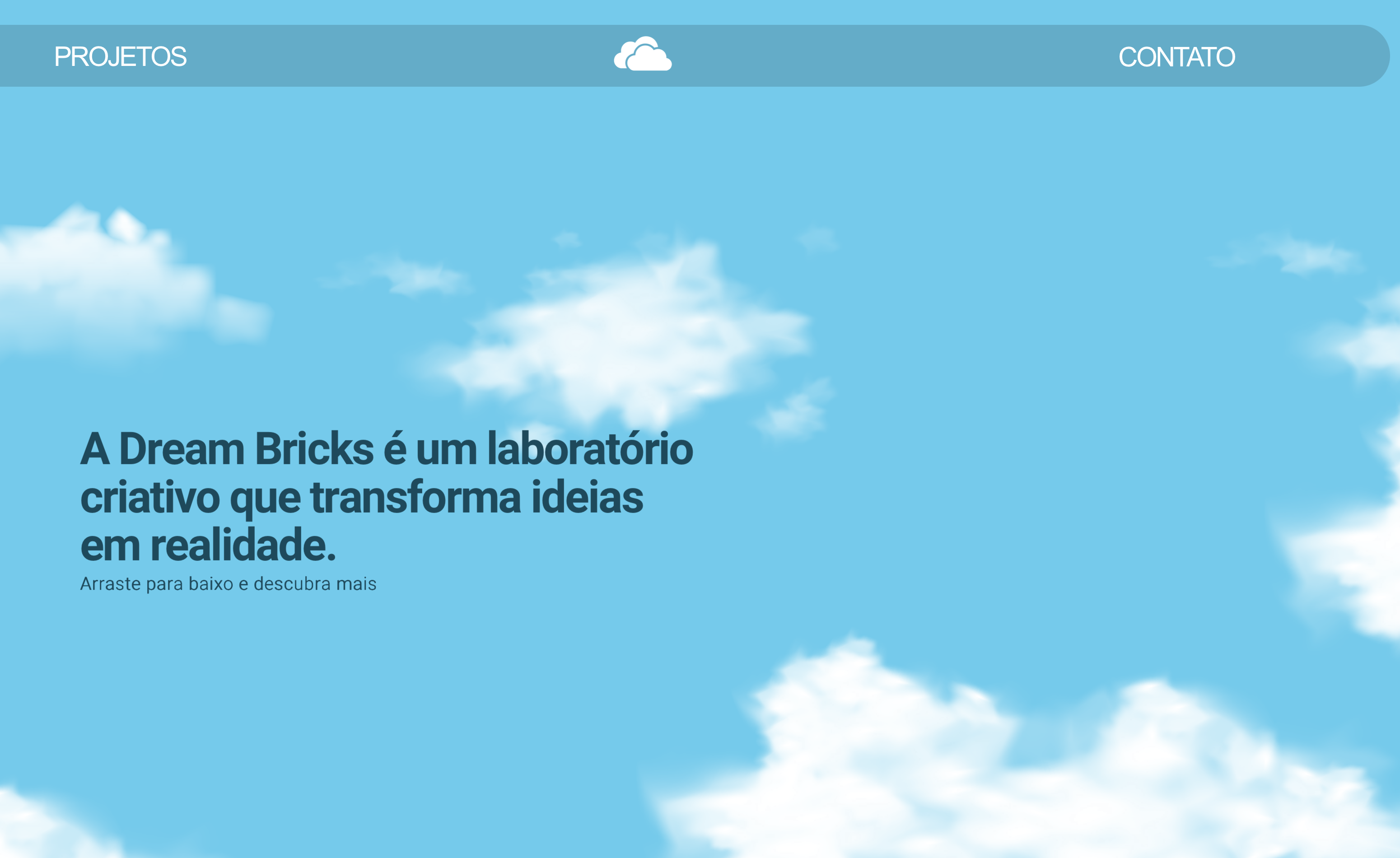 Preview do site DreamBricks