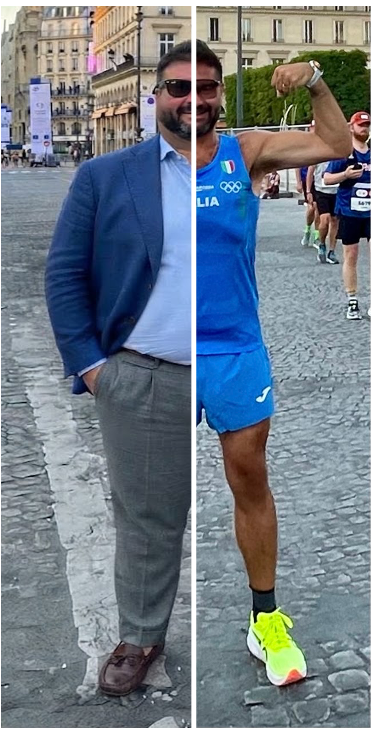 Prima e dopo: la trasformazione da 130kg all'atleta olimpico