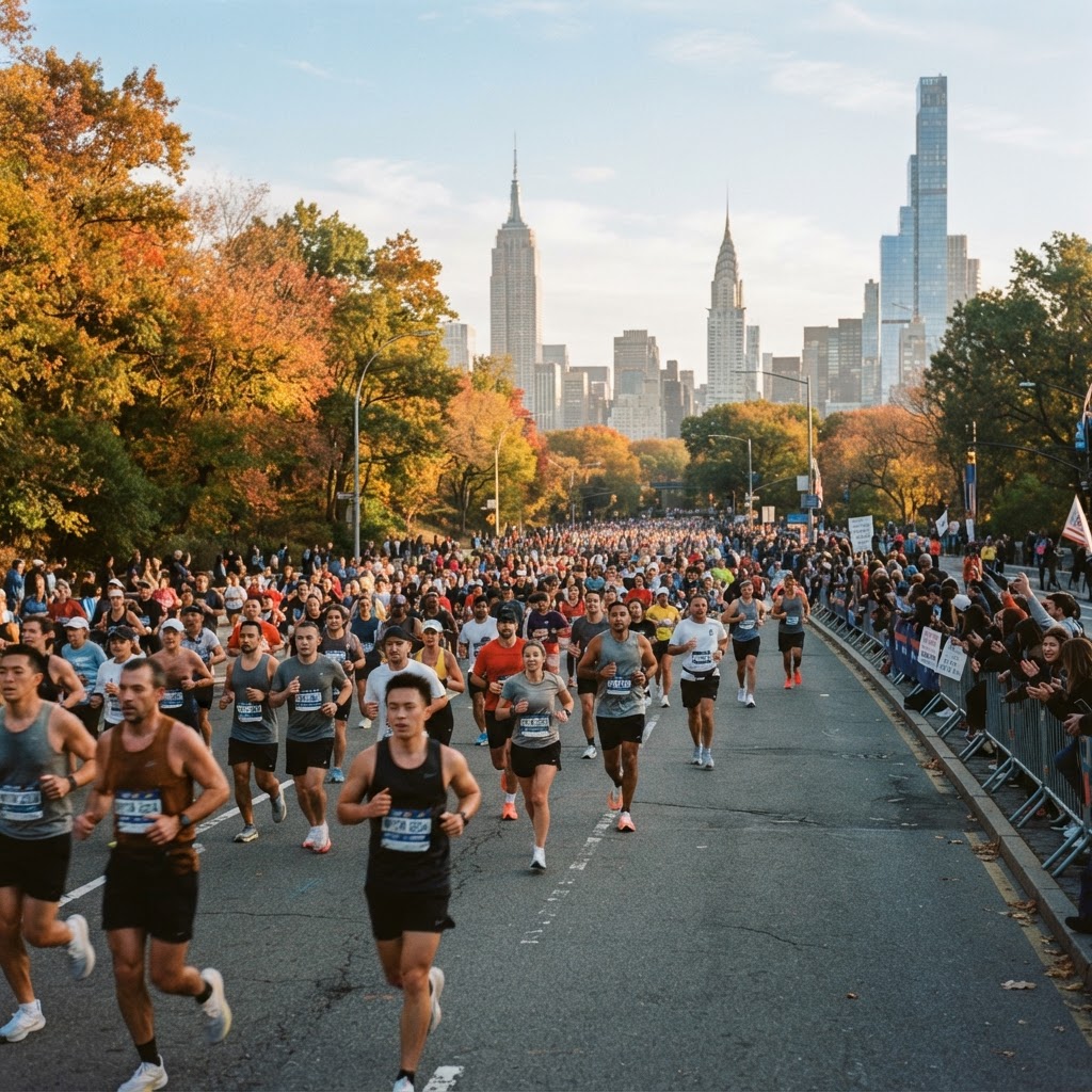 La Maratona di New York tra i grattacieli di Manhattan e Central Park