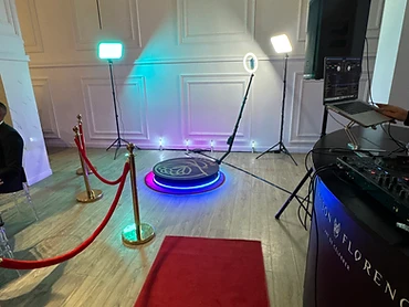 Vidéobooth 360 — Installation