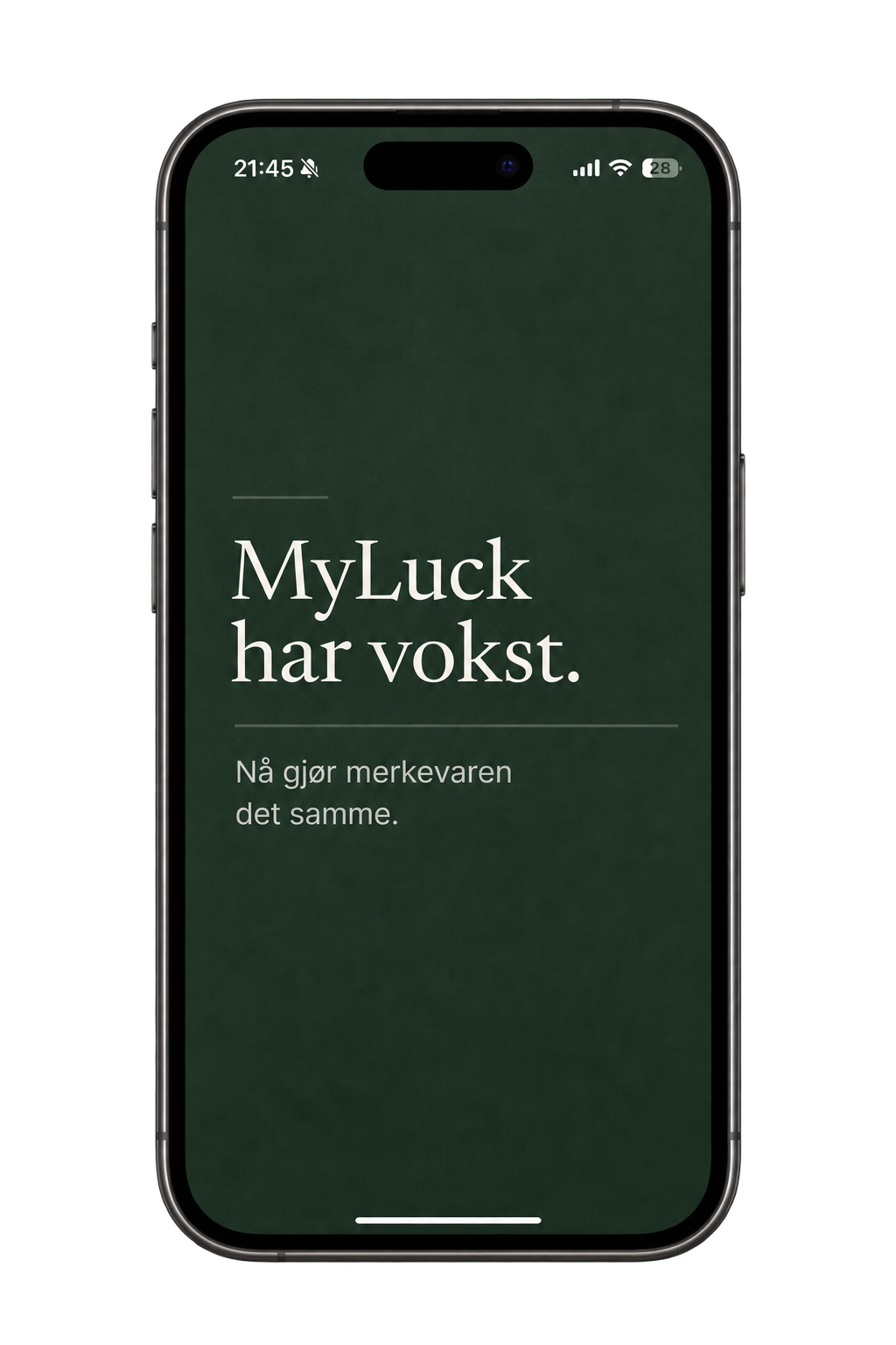 MyLuck har vokst – nå gjør merkevaren det samme.
