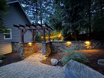 Stone garden entry and pathway — related project photo