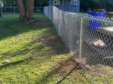 Galvanized Chain-Link Fence