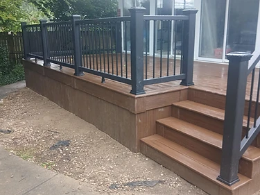 Dark Brown Composite Deck