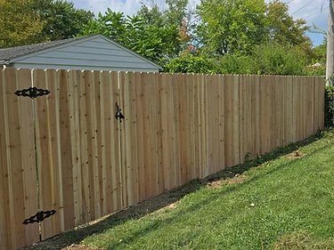 Cedar Privacy Fence