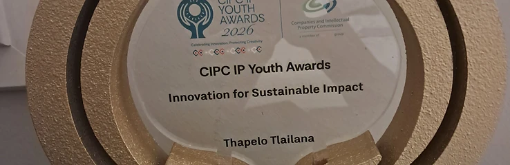 Founder Spotlight: Thapelo Tlailana Wins CIPC IP Youth Award 2026