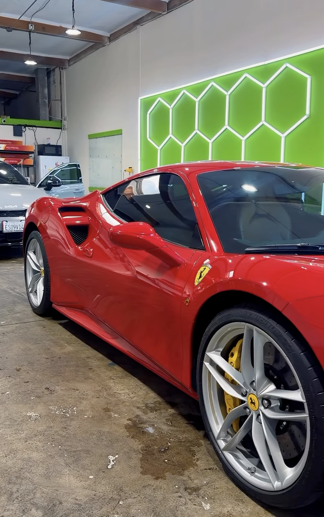 Professional window tint installation