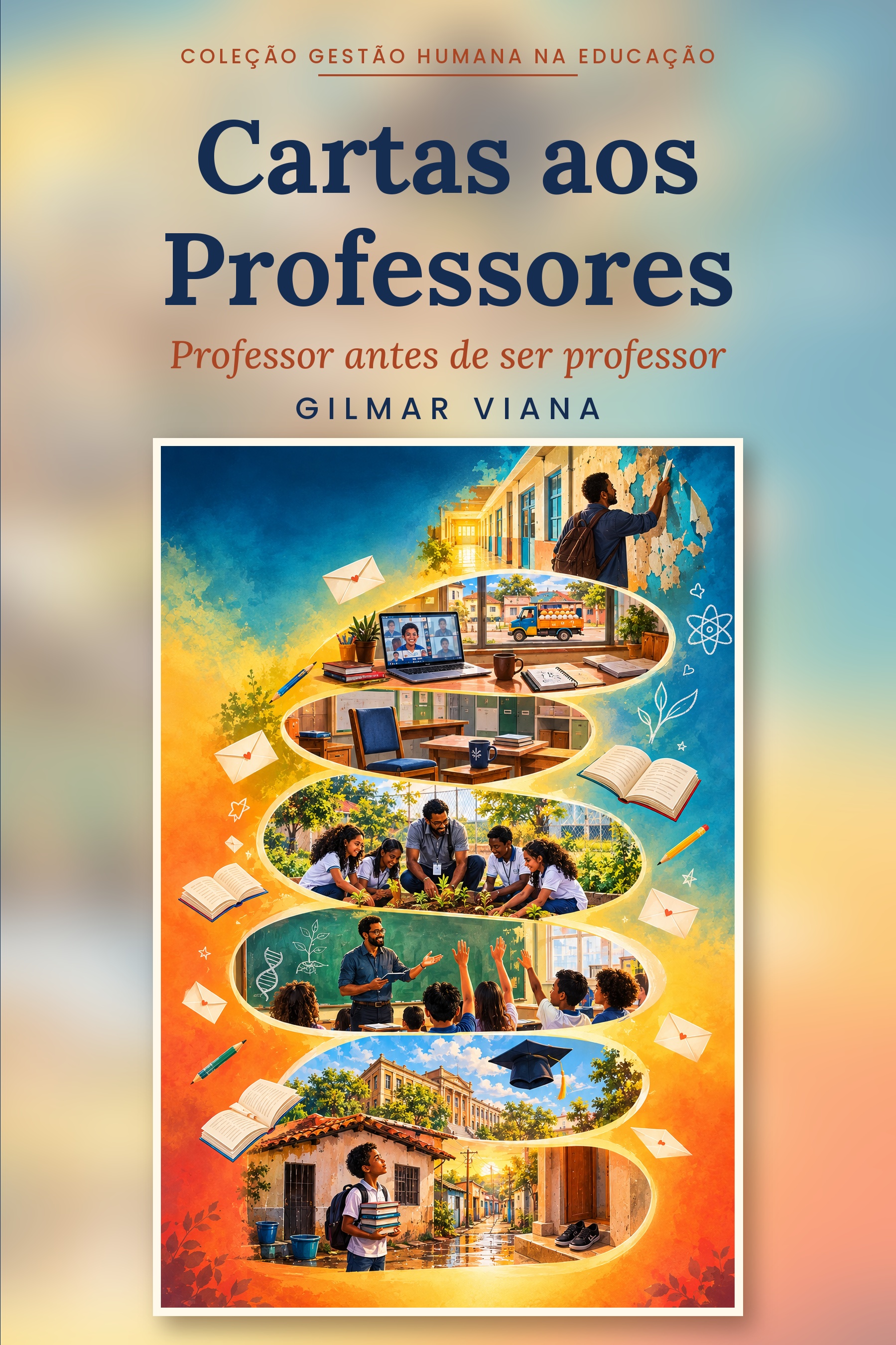 Capa do livro: Cartas aos Professores