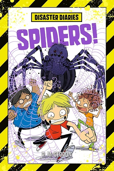 Cover of Disaster Diaries: Spiders!