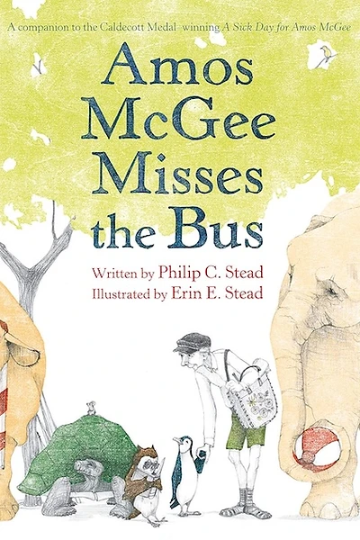 Cover of Amos McGee Misses the Bus