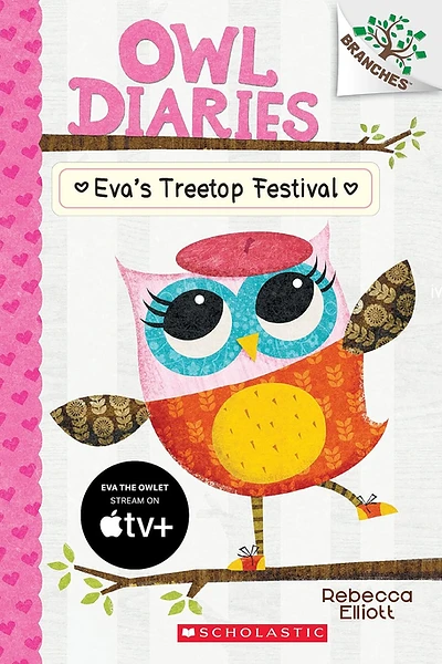 Cover of Owl Diaries Eva's Treetop Festival