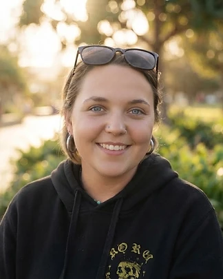 Portrait of Paige, a support worker based in Hunter region